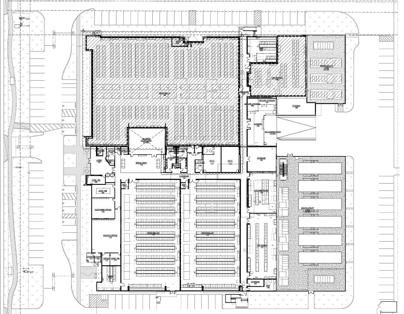 Ricloud data center layout, San Jose